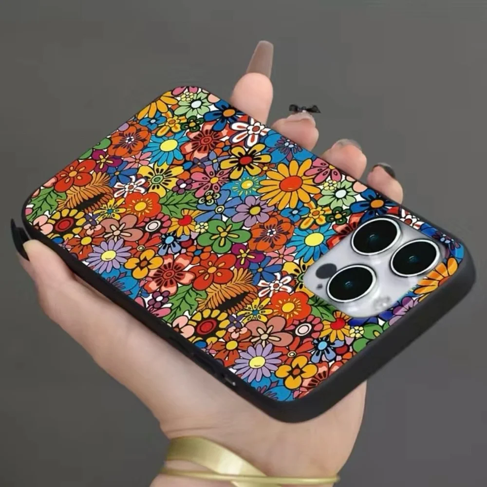 Brand New Flowers Design Shockproof Case for IPhone 14 Pro Max